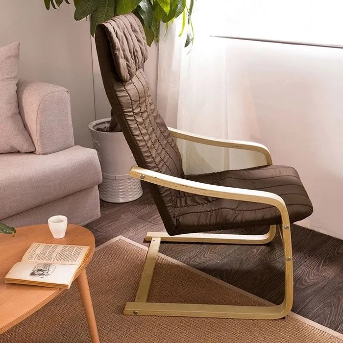 Релаксиращ стол Roy-черен