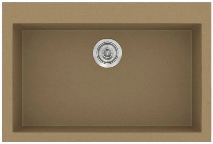 Мивка Sanitec 338-Metallic Coffee