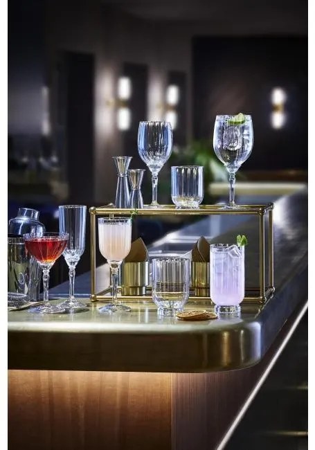 Bormioli Rocco - Стъклена чаша за алкохол / аператив, ниска, ROKS, 300мл, FLORIAN-(1.99417)