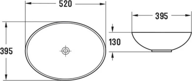 Mexen Iko мивка за плот 52 x 39 см, медна - 22245251
