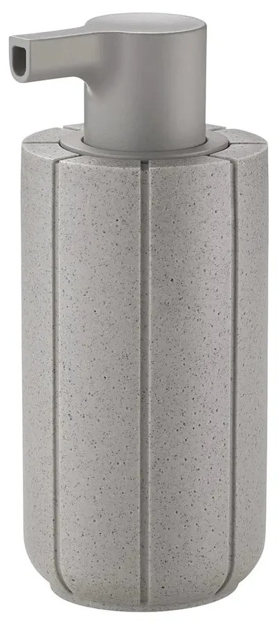 Светлосив диспенсер за сапун от полиресин 300 ml Kua – Blomus