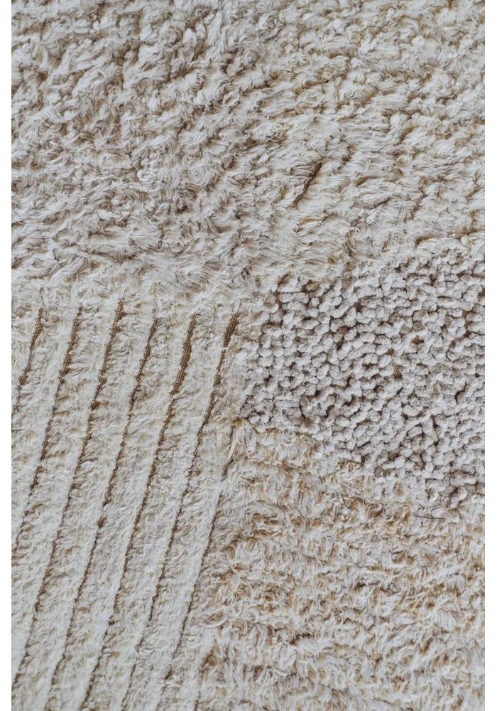 Бежово памучно детско килимче за игра 120x170 cm Farm Fields – Lorena Canals