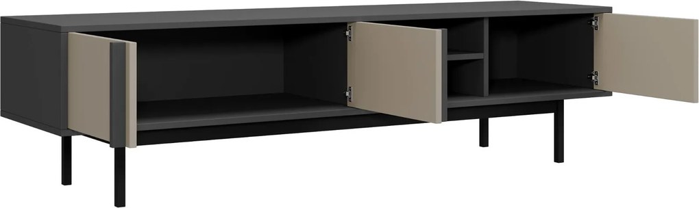 ТВ шкаф Alsy Reg I-Тъмносив