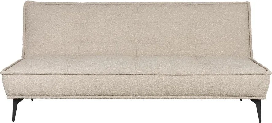 Бежов сгъваем диван от букле 184 cm Cielke – White Label