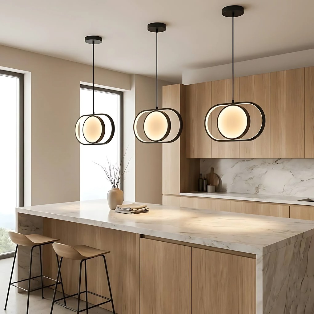 Лампа LED APP1554-CP Black