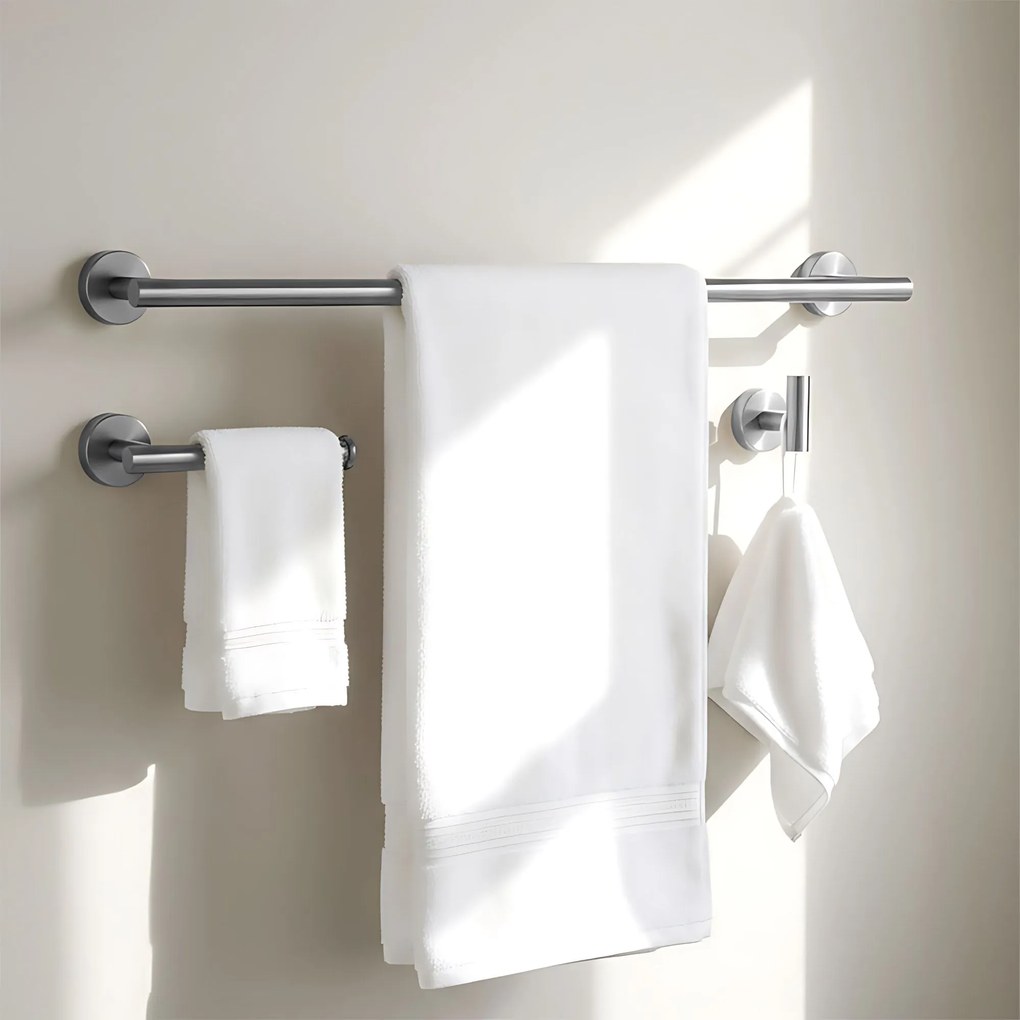 Комплект аксесоари за баня  Ari Brush Nickel 4 части