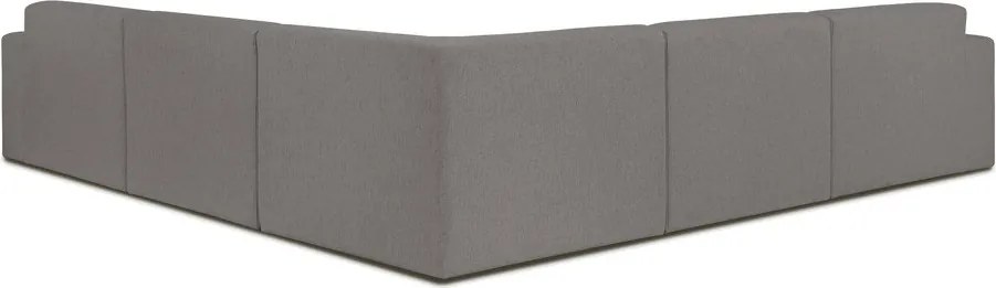 Сив ъглов диван Roxy - Scandic