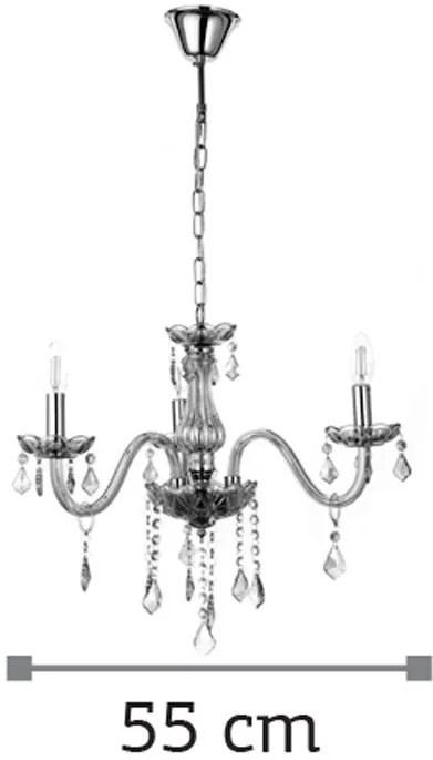 Плафон InLight 5314-3 3-lamp-honey