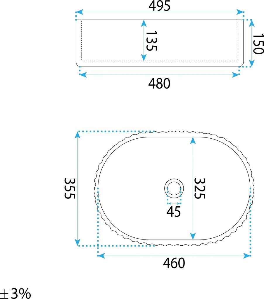 Умивалник за плот Margaret Gio