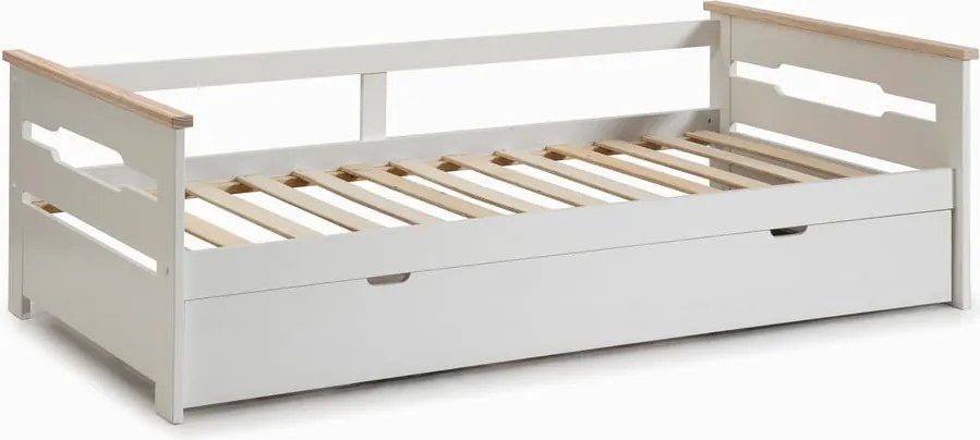 Бяло детско легло с разтегателно легло , 90 x 190 cm Elisa - Marckeric