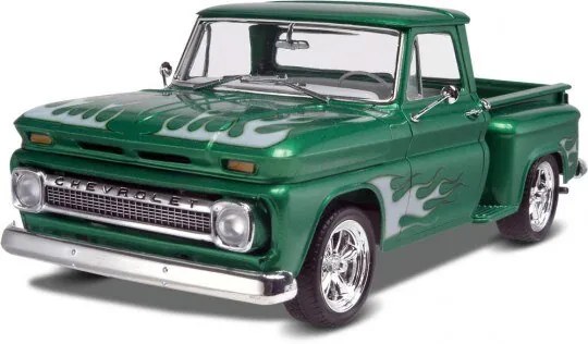 Автомобил 1965 Chevy Step Side - сглобяем модел