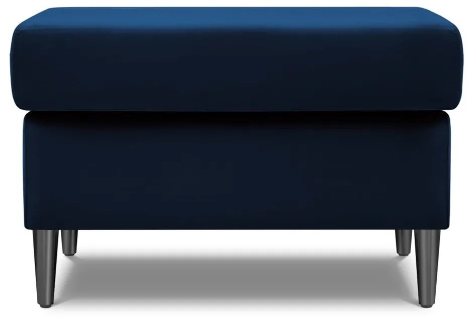 Синя кадифена табуретка Kyoto – Cosmopolitan Design