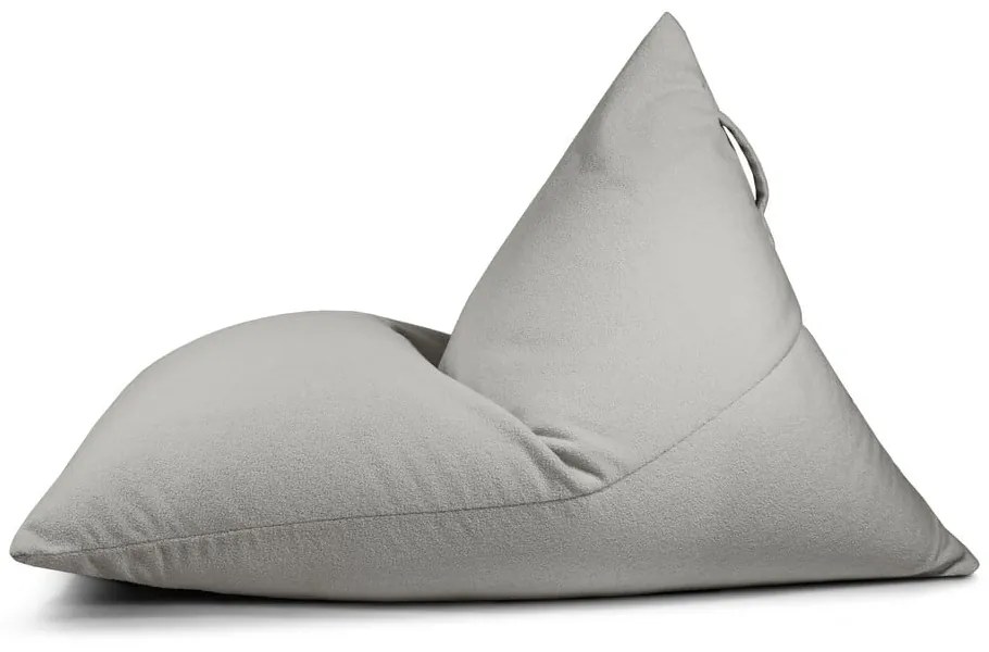 Светлосив пуф от букле Razzmatazz – SLOWDOWN