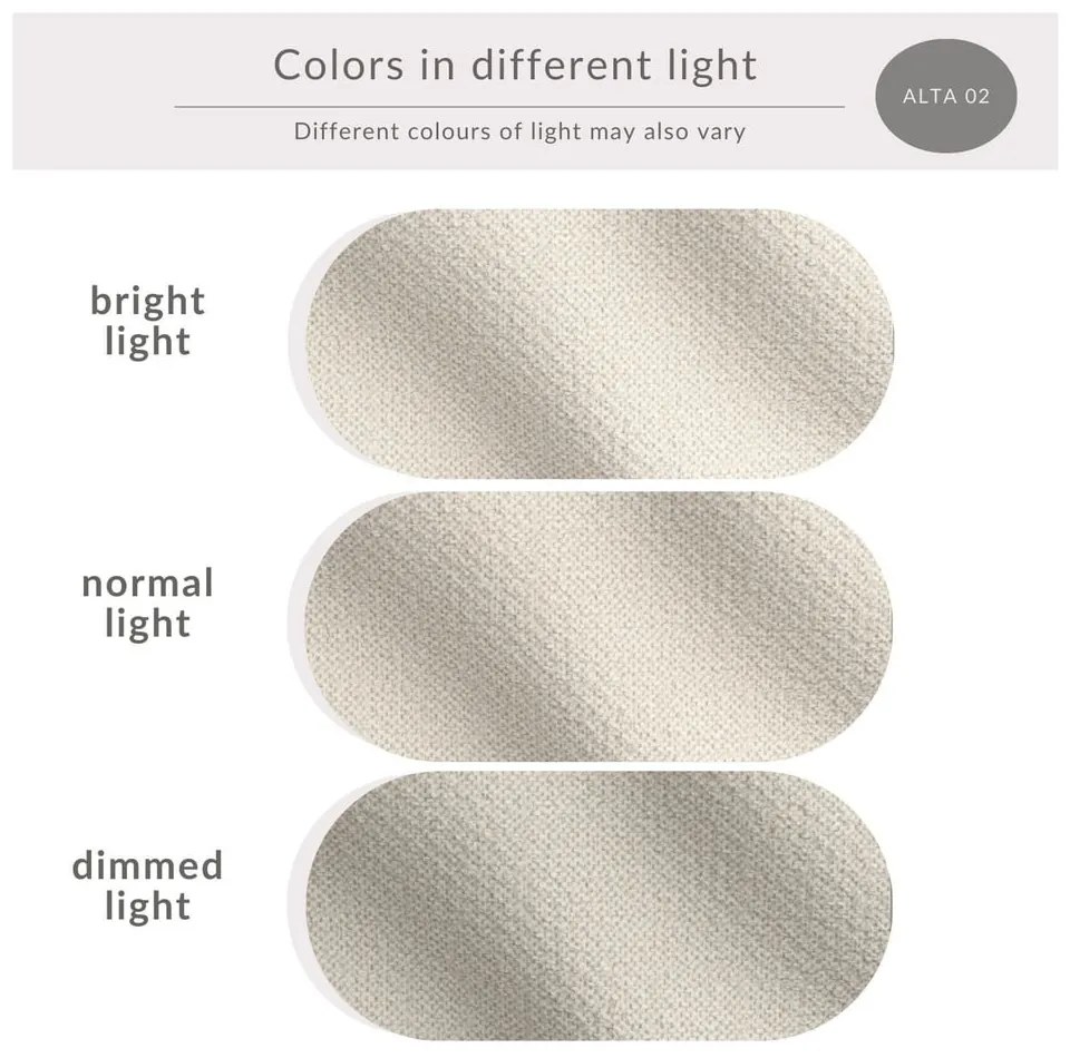 Кремаво тапицирано двойно легло с място за съхранение с включена подматрачна рамка 200x200 cm Lounge L – Maison de Rêve