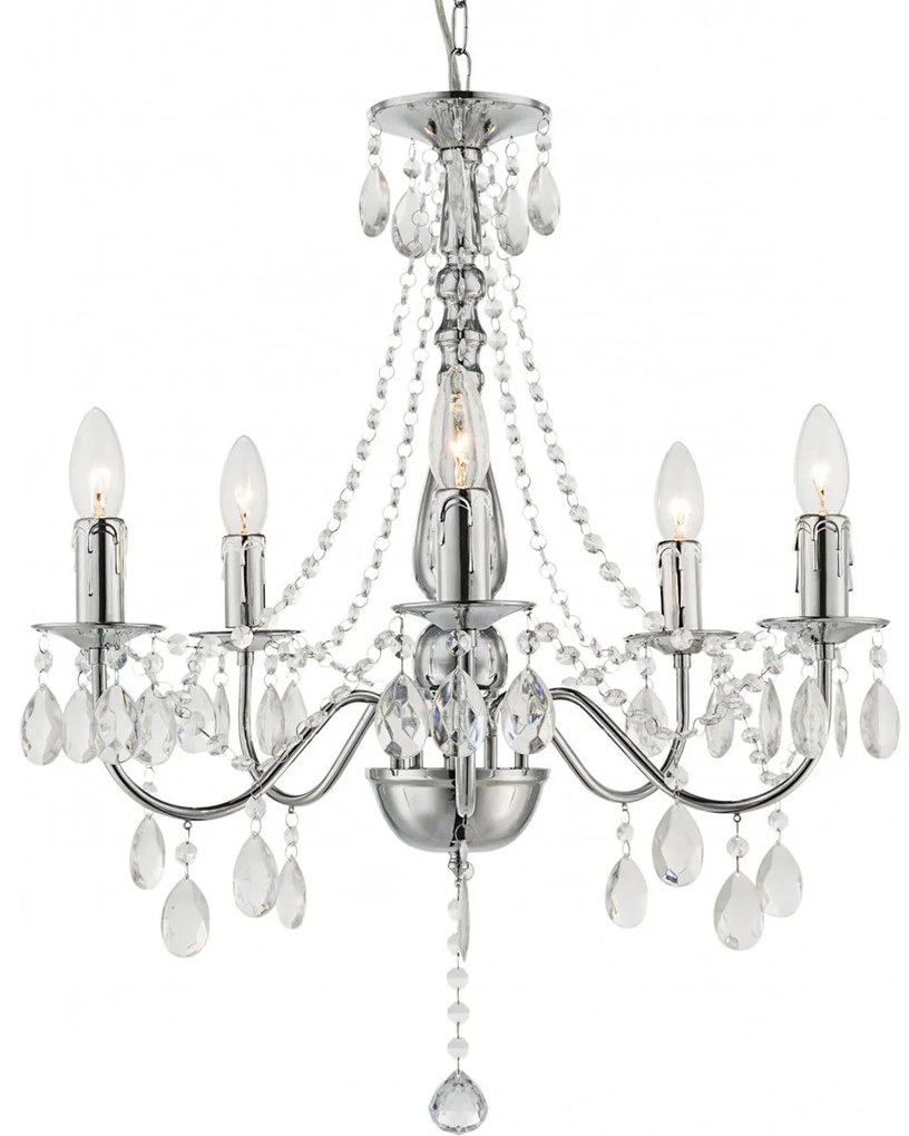 ЛАМПА EBT014-5CP CHROME