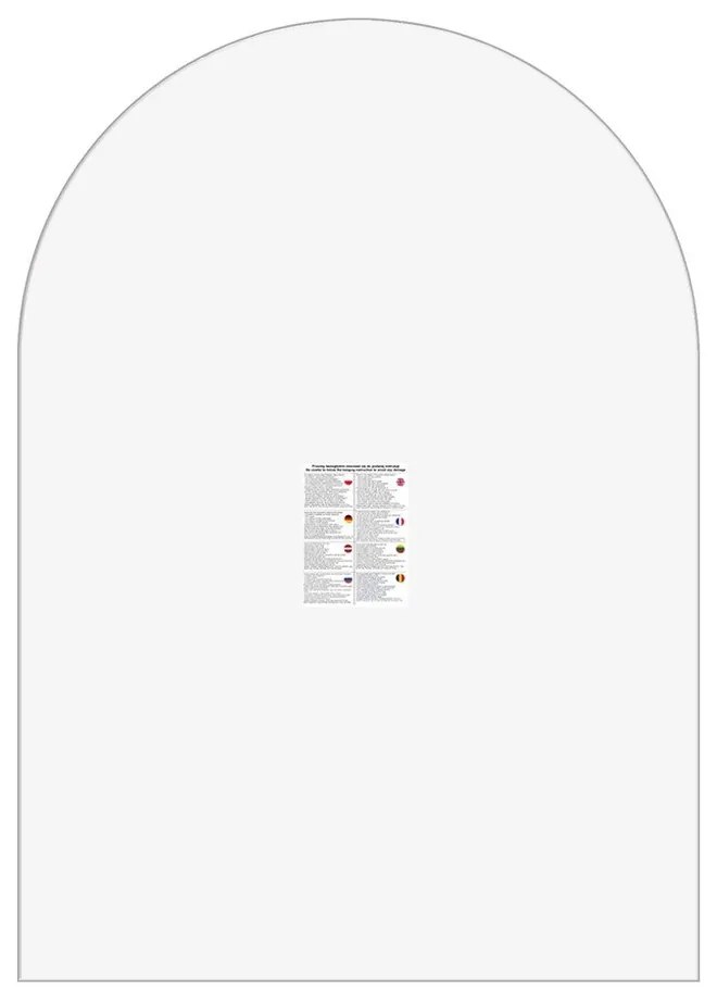 Картина върху стъкло 70x100 cm Pulau – Styler