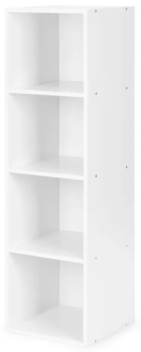 Дървена ъглова етажерка в модерен стил