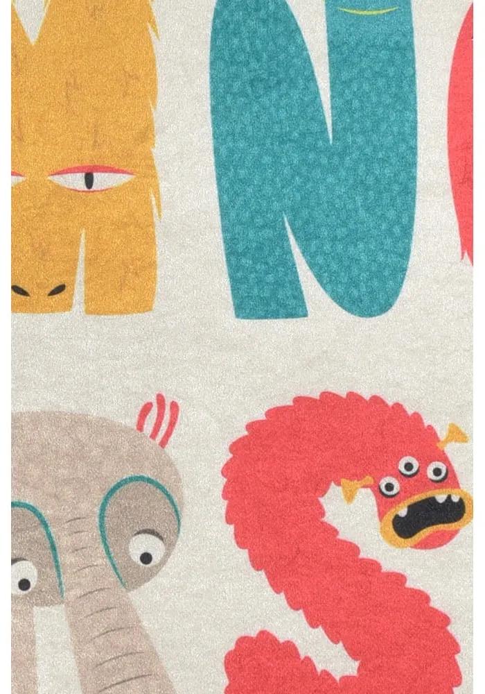 Детски нехлъзгащ се килим , 140 x 190 cm Monsters - Conceptum Hypnose