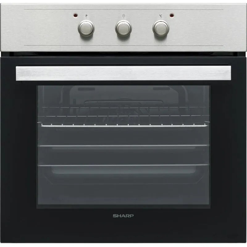 Фурна за вграждане Sharp K-50M22IL2, 65 л, Клас А, Механично управление, Мултифункционална, 8 програми, Инокс
