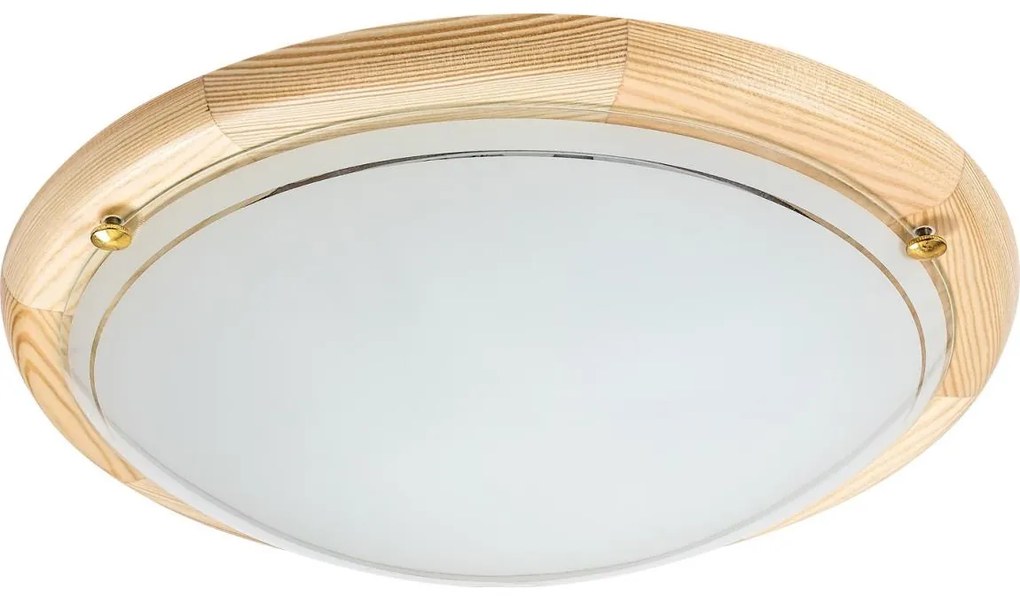 Brilagi - Таванно осветително тяло ORBIS 2xE27/60W/230V, Ø 38 см, от бор