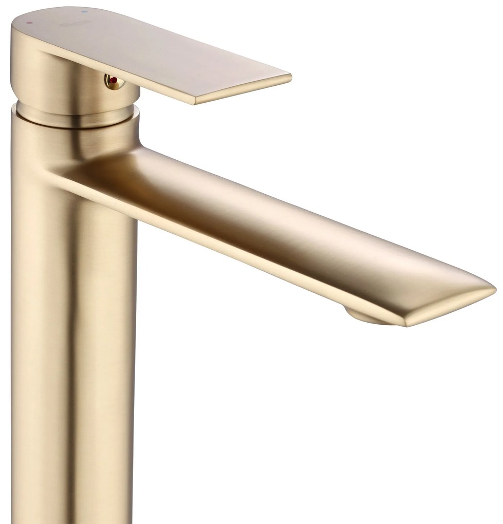Смесител за мивка REA VENETA Brush Gold High