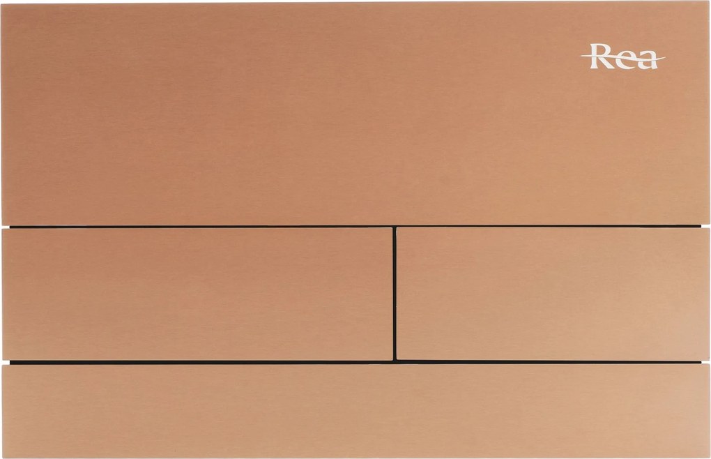 Комплект Структура за Вграждане за WC Slim 024N с Бутон T Brush Copper