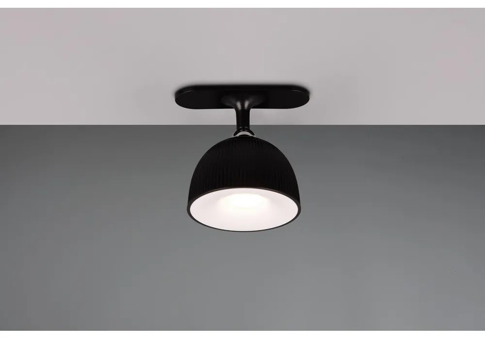 Димируема черна LED настолна лампа с щипка (височина 41 см) Maxima - Reality