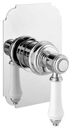 Вградена душ батерия в лъскаво-сребрист цвят (1 изход) Vienna – Sapho