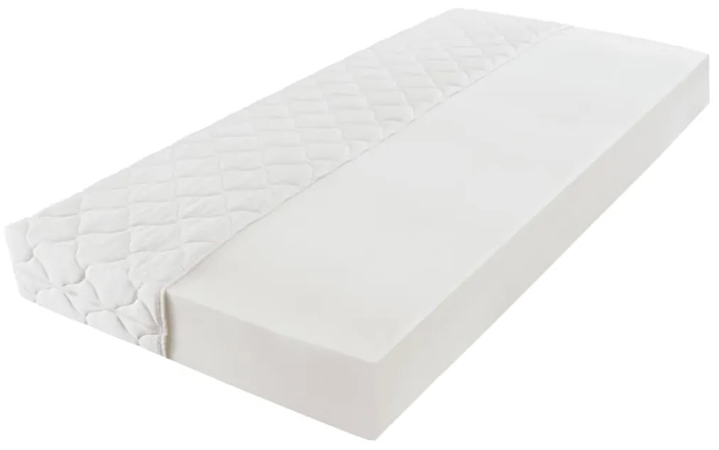 241402 vidaXL Матрак с перящ се калъф, 200 х 120 х 17 см H3