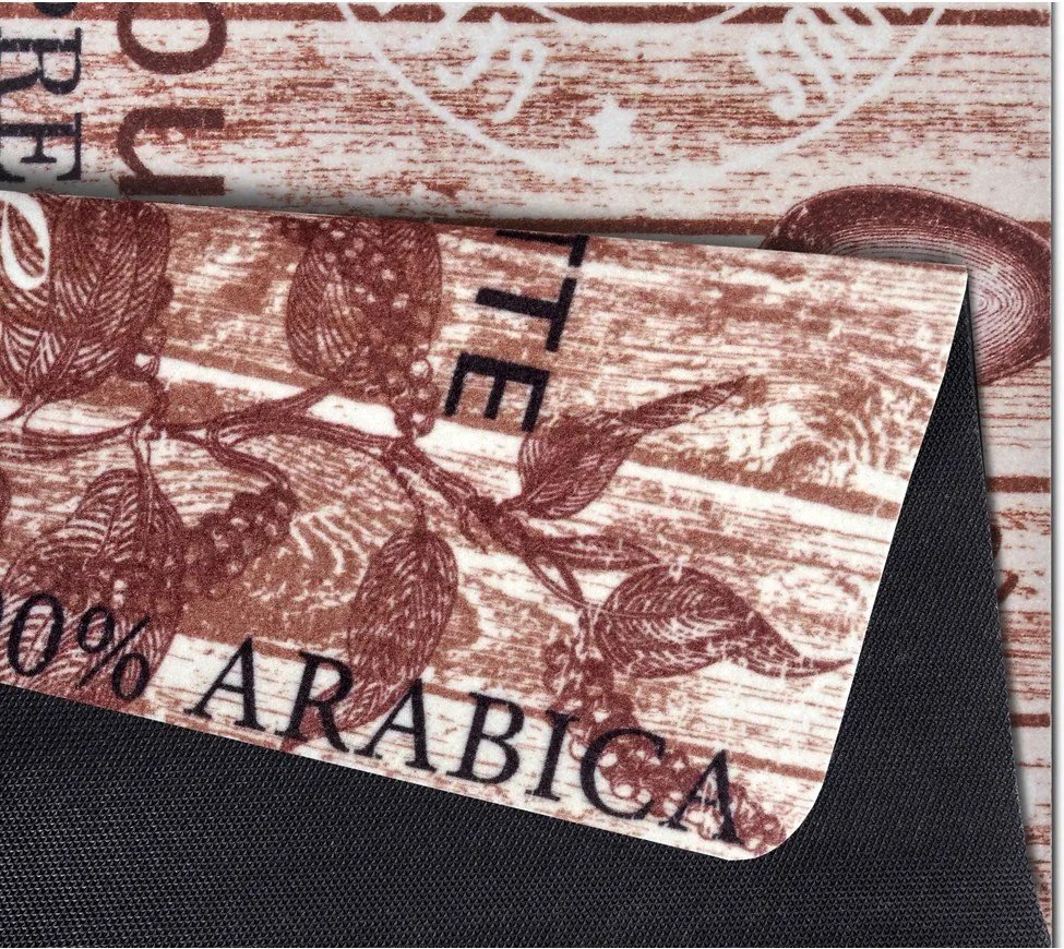 Кафяв кухненскиа пътека Delicious Coffee, 67 x 180 cm Delicious Coffee - Hanse Home