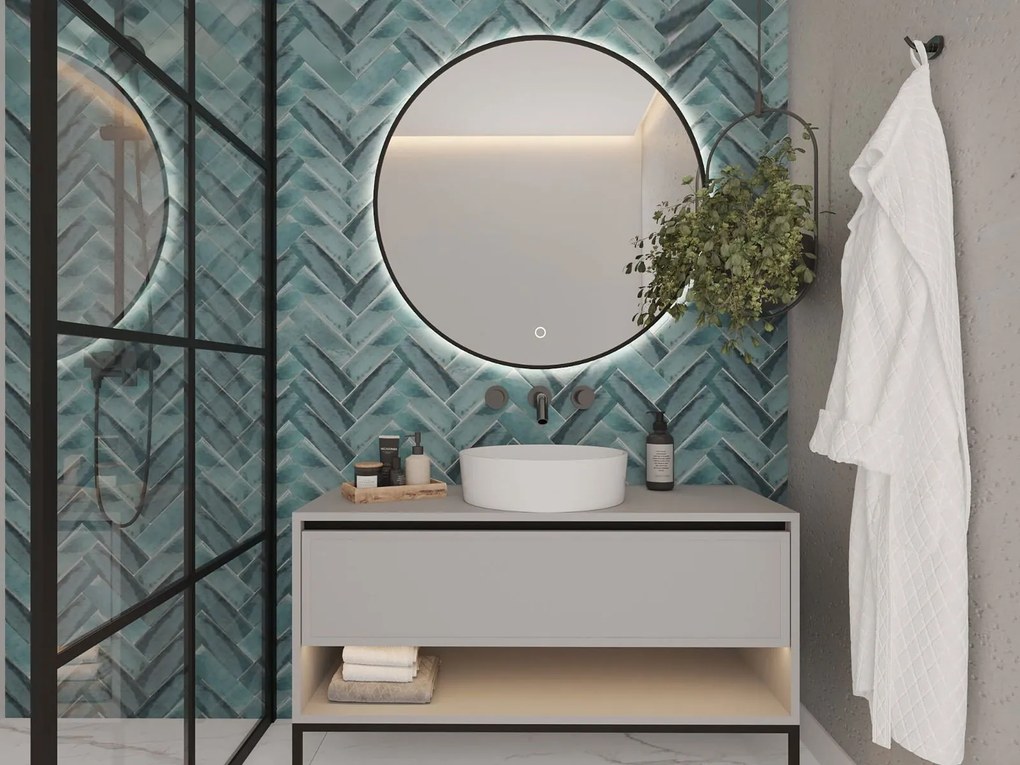 Огледало Calia A LED-Диаметър: 80см