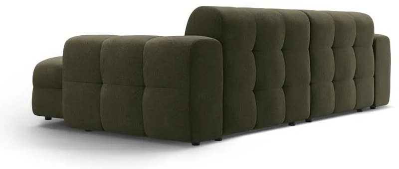 Зелен ъглов диван (десен ъгъл) Kendal – Micadoni