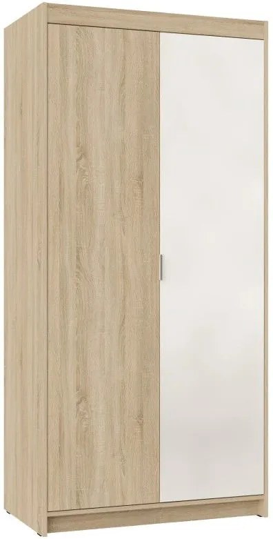Гардероб Ester 2D1L двукрилен-Сонома