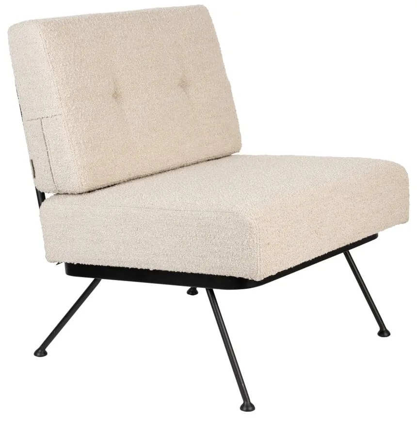 Кремав фотьойл Bowie - Zuiver