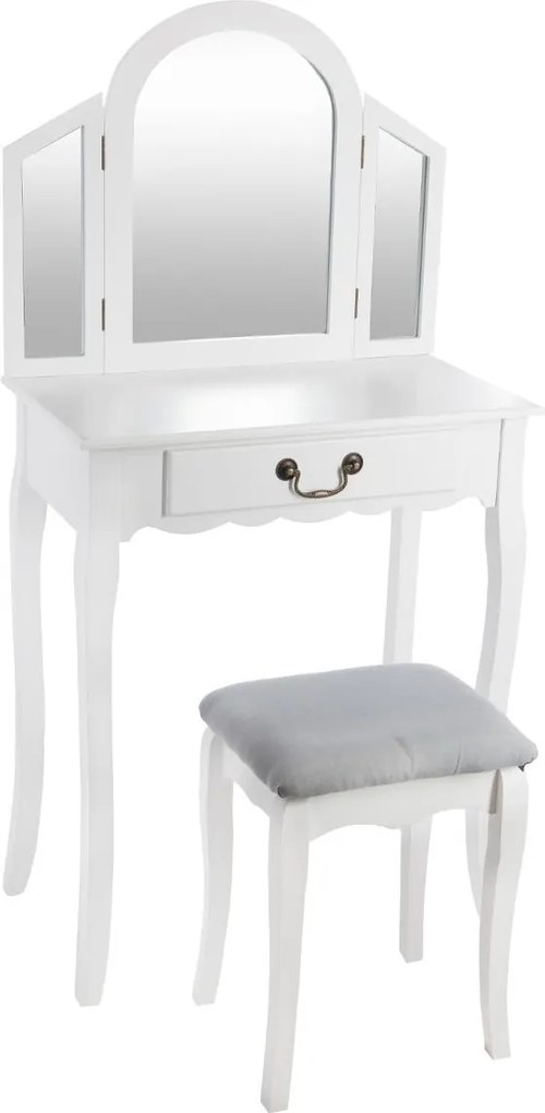 Тоалетка с огледало atmosphera Aurell, 65 cm, Бял