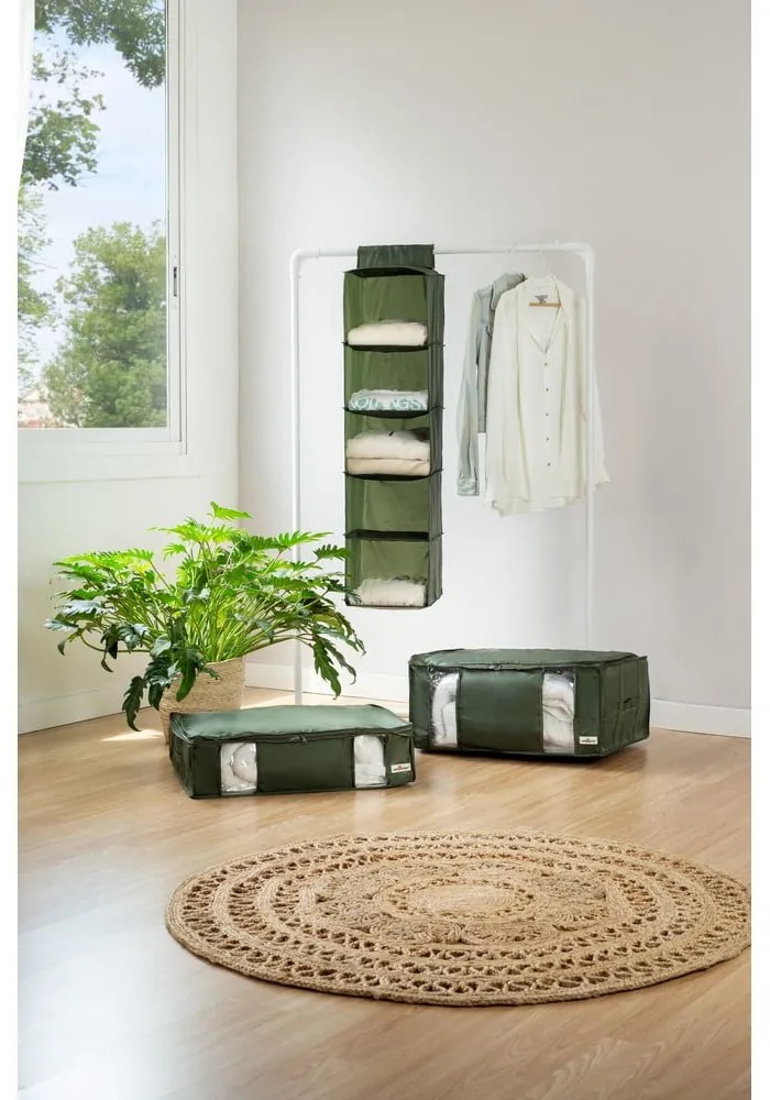 Вакуумна текстилна кутия за съхранение на дрехи 65x45x27 cm Ecologik – Compactor