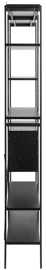 Черна библиотека 172x188x27 cm Angus – Actona