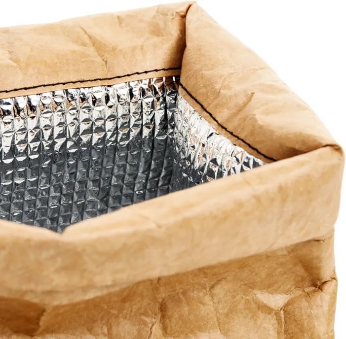 Чанта за пренасяне за многократна употреба Lekue On The Go 1010234, 4 литра, Tyvek, Кафяв/Черен