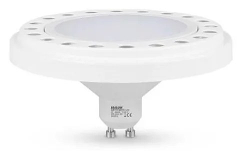 LED Крушка ECOLINE AR111 GU10/12W/230V 4000K 120° бял - Brilagi