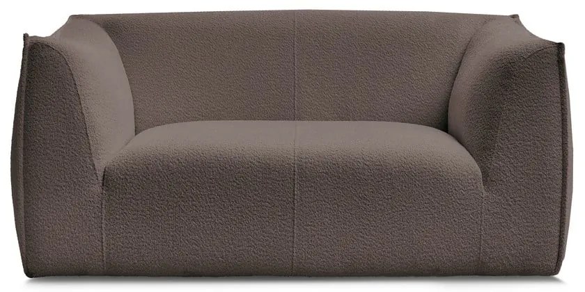 Кафяв диван от прежда с примки от букле 170 cm Giorgia – Bobochic Paris