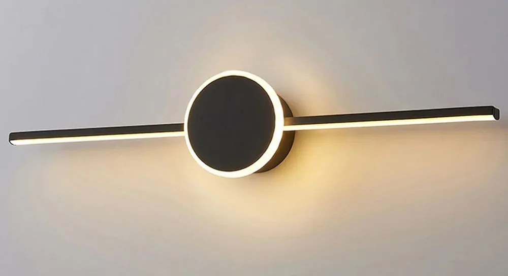 АПЛИК ЗА БАНЯ LED 80CM APP850-1W ROUND BLACK