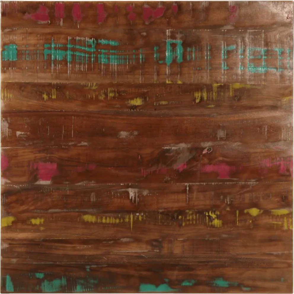 371079 vidaXL Плот за маса 80x80x2,5 см квадратен масивна акация