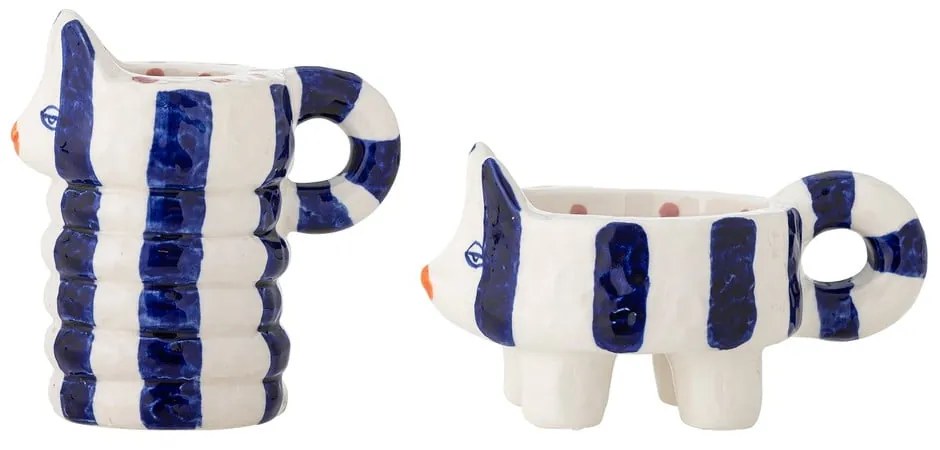 Свещници в комплект от 2 бр. от керамика Caty – Bloomingville