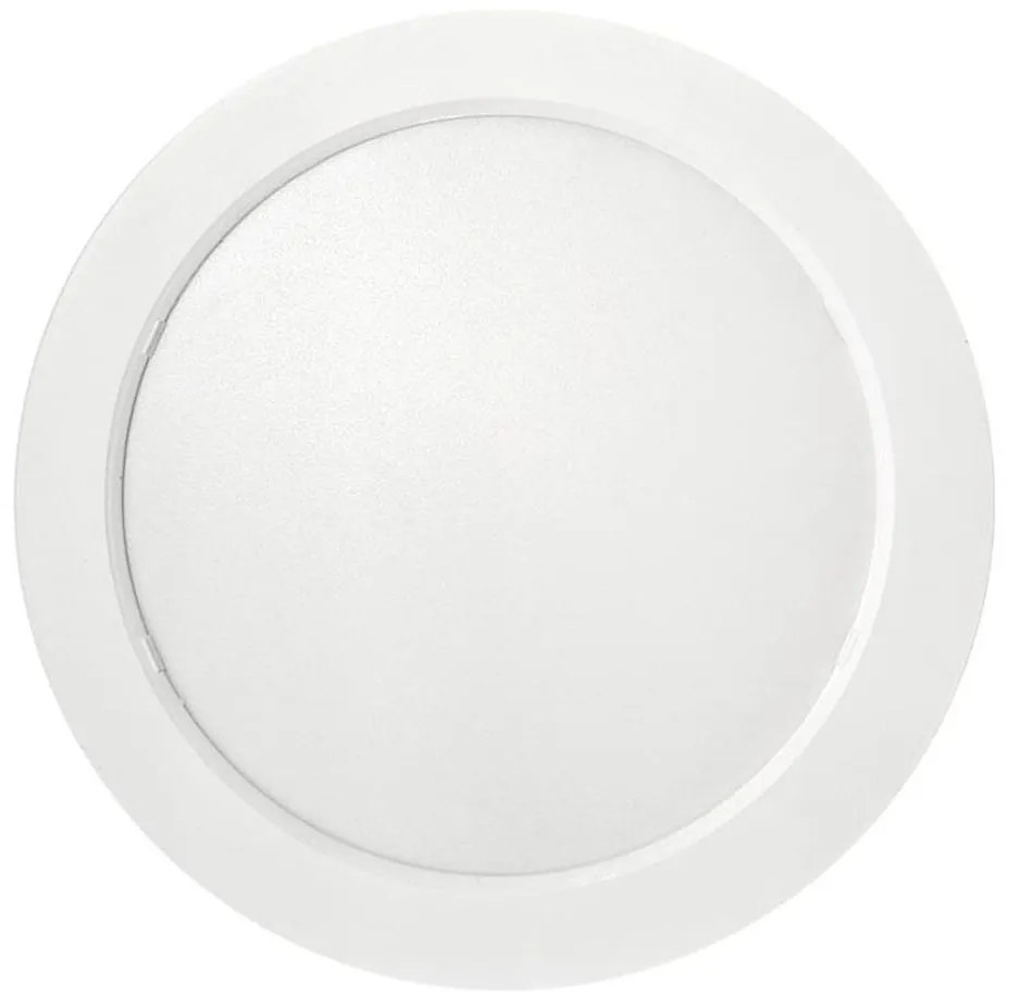 LED Плафониера ROUND LED/18W/230V 4000K Ø 21,5 см бял
