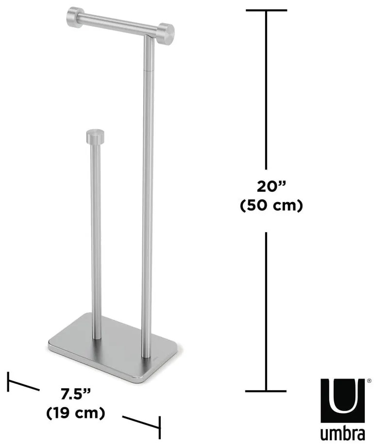 Стоманен държач за тоалетна хартия Cappa - Umbra