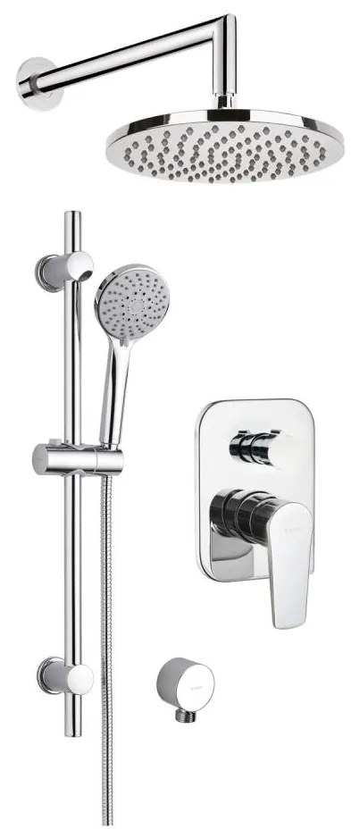 Deante NAC_09GA - Душ комплект ALPINIA с вграден смесител, лъскав хром