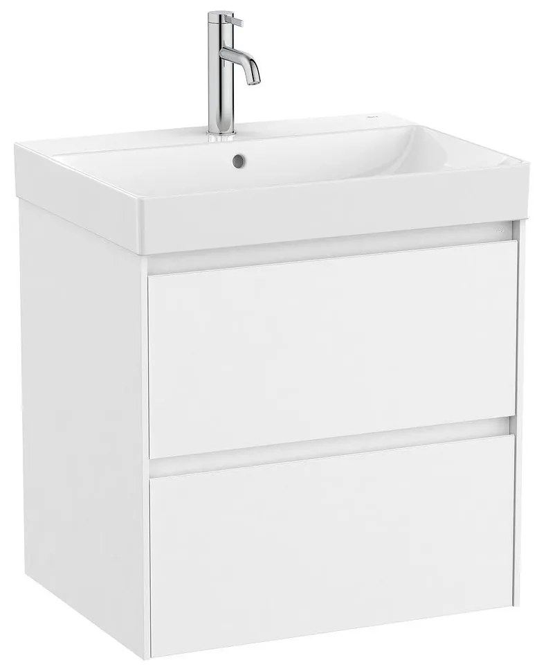 Конзолен шкаф за баня A851688509 и централен умивалник, 60х46х64.5см