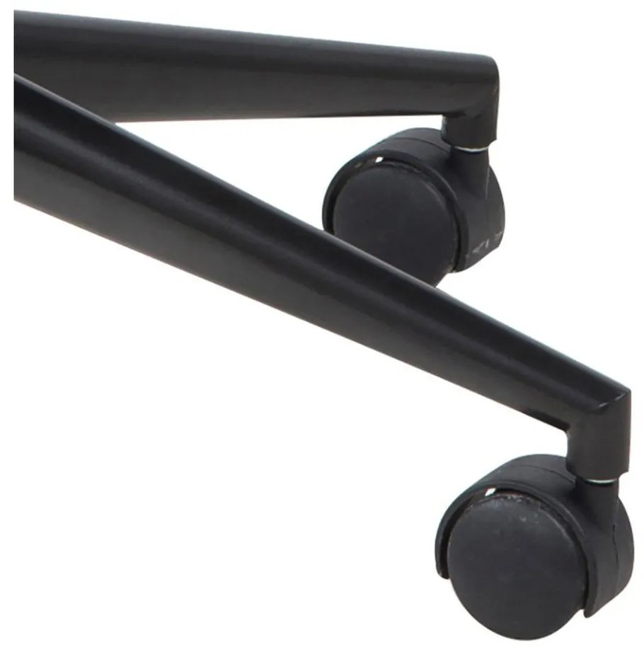 Черен офис стол на колела Wislow Winslow - Actona