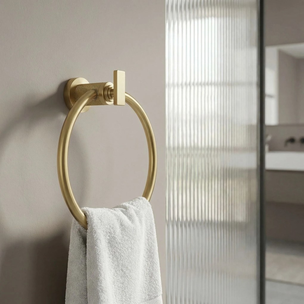 Закачалка за баня Ring 81307 Virro Brush Gold