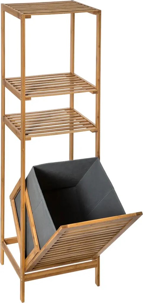 Етажерка за баня 5five Mix n'Modul, С кош за пране